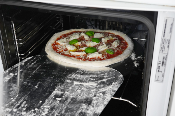 backen Sie Pizza wie in der Pizzeria Pizzastein 400x300x30mm für Backofen 