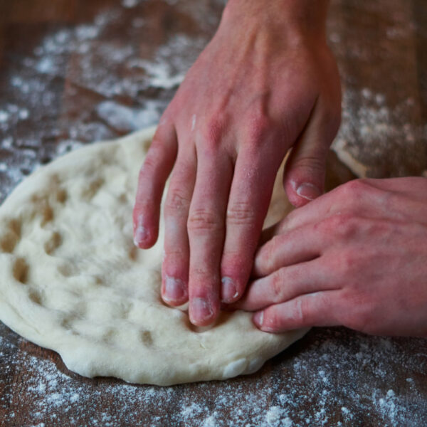 Pizzateig fluffig